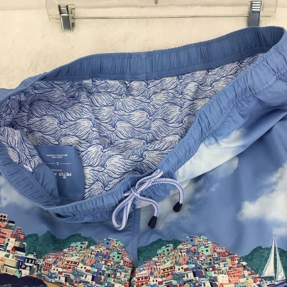 Peter Millar Men’s Rain showers Road To Riviera Beach Swim Trunks NWOT Size XL - Picture 7 of 10